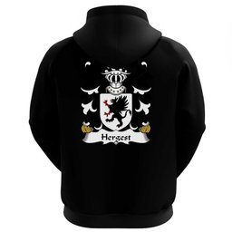 ScotsTee Shop Welsh Hergest (Hargest, lord of Coston, Hereford) Coat Of Arms Family Crest Welsh Hoodie Classic