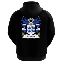 ScotsTee Shop Welsh Hanmer (of Hanmer, Flint) Coat Of Arms Family Crest Welsh Hoodie Classic