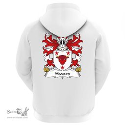 ScotsTee Shop Welsh Havard (of Pontwilym, Breconshire) Coat Of Arms Family Crest Welsh Hoodie Classic