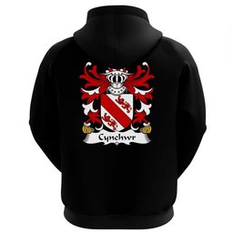 ScotsTee Shop Welsh Cynchwr (lord, of Ireland) Coat Of Arms Family Crest Welsh Hoodie Classic