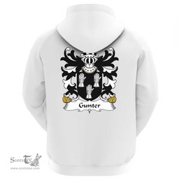 ScotsTee Shop Welsh Gunter (of Tregunter and Gilston, Breconshire) Coat Of Arms Family Crest Welsh Hoodie Classic