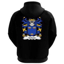ScotsTee Shop Welsh Cenau (AP COEL GODEBOG) Coat Of Arms Family Crest Welsh Hoodie Classic