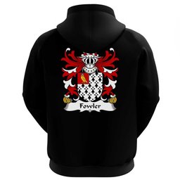 ScotsTee Shop Welsh Fowler (Daughter m. Vaughan of Pant-glas) Coat Of Arms Family Crest Welsh Hoodie Classic