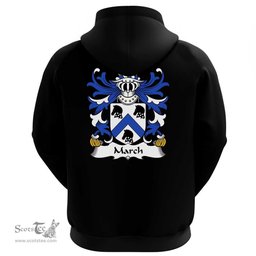 ScotsTee Shop Welsh March (AP MEIRCHION) Coat Of Arms Family Crest Welsh Hoodie Classic
