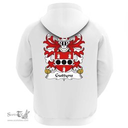 ScotsTee Shop Welsh Guttyns (from Einion ap Gollwyn) Coat Of Arms Family Crest Welsh Hoodie Classic