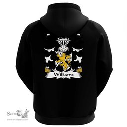 ScotsTee Shop Welsh Williams (lordship of Usk, Monmouthshire) Coat Of Arms Family Crest Welsh Hoodie Classic
