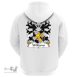 ScotsTee Shop Welsh Williams (lordship of Usk, Monmouthshire) Coat Of Arms Family Crest Welsh Hoodie Classic