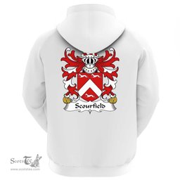 ScotsTee Shop Welsh Scourfield (of New Moat, Pembrokeshire) Coat Of Arms Family Crest Welsh Hoodie Classic