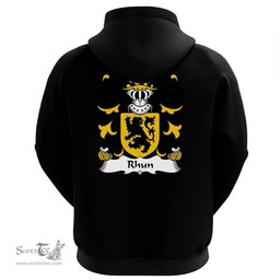 ScotsTee Shop Welsh Rhun (AP GRONWY) Coat Of Arms Family Crest Welsh Hoodie Classic