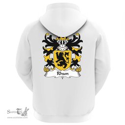 ScotsTee Shop Welsh Rhun (AP GRONWY) Coat Of Arms Family Crest Welsh Hoodie Classic