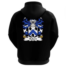 ScotsTee Shop Welsh Robert (AP DAFYDD AP RHYS) Coat Of Arms Family Crest Welsh Hoodie Classic