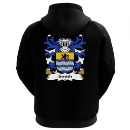 ScotsTee Shop Welsh Smith (of Denbighshire) Coat Of Arms Family Crest Welsh Hoodie Classic
