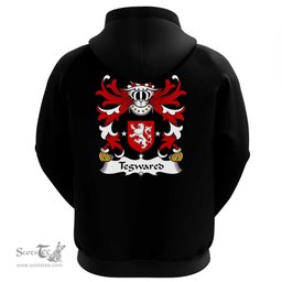 ScotsTee Shop Welsh Tegwared (Y BAISWEN) Coat Of Arms Family Crest Welsh Hoodie Classic