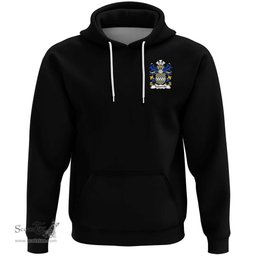 ScotsTee Shop Welsh Tuberville (of Coetry, Glamorgan) Coat Of Arms Family Crest Welsh Hoodie Classic