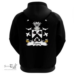 ScotsTee Shop Welsh Parry (of Basinwerk, Flint) Coat Of Arms Family Crest Welsh Hoodie Classic