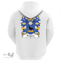 ScotsTee Shop Welsh Probert (of Pant-glas, Tryleg, Monmouthshire) Coat Of Arms Family Crest Welsh Hoodie Classic
