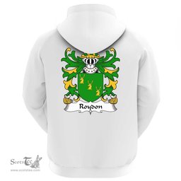 ScotsTee Shop Welsh Roydon (of Is-Coed, Denbighshire) Coat Of Arms Family Crest Welsh Hoodie Classic