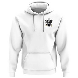 ScotsTee Shop Welsh Long (of Pembrokeshire) Coat Of Arms Family Crest Welsh Hoodie Classic