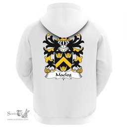 ScotsTee Shop Welsh Maelog (CRWM-of Arllechwedd, Caernarfonshire) Coat Of Arms Family Crest Welsh Hoodie Classic