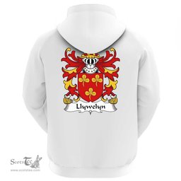 ScotsTee Shop Welsh Llywelyn (DYFARCH) Coat Of Arms Family Crest Welsh Hoodie Classic