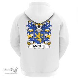 ScotsTee Shop Welsh Meredith (of Stansty, Denbighshire) Coat Of Arms Family Crest Welsh Hoodie Classic