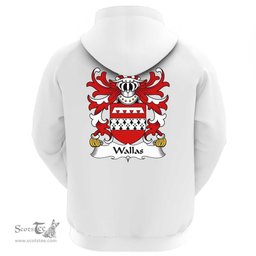 ScotsTee Shop Welsh Wallas (or Wallace, of Glamorgan) Coat Of Arms Family Crest Welsh Hoodie Classic