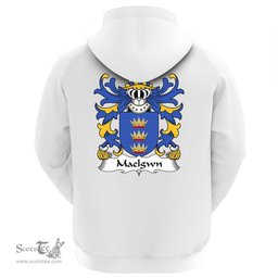 ScotsTee Shop Welsh Maelgwn (GWYNEDD, King of Gwynedd) Coat Of Arms Family Crest Welsh Hoodie Classic