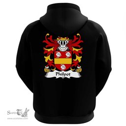 ScotsTee Shop Welsh Philpot (AP RHYS) Coat Of Arms Family Crest Welsh Hoodie Classic