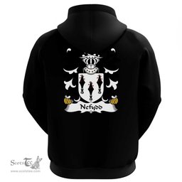 ScotsTee Shop Welsh Nefydd (HARDD, Caernarfonshire) Coat Of Arms Family Crest Welsh Hoodie Classic