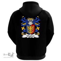 ScotsTee Shop Welsh Mytton (lords of Mawddwy) Coat Of Arms Family Crest Welsh Hoodie Classic