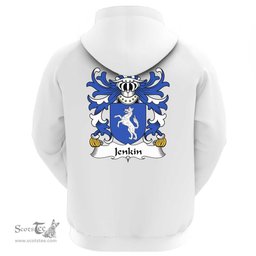 ScotsTee Shop Welsh Jenkin (AP RHYS AP GRUFFUDD) Coat Of Arms Family Crest Welsh Hoodie Classic