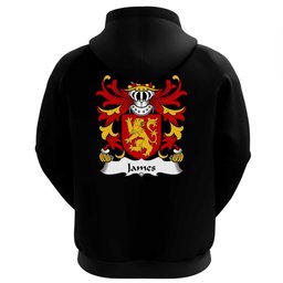 ScotsTee Shop Welsh James (AP RHYS AP MAREDUDD) Coat Of Arms Family Crest Welsh Hoodie Classic
