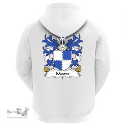 ScotsTee Shop Welsh Moore (lords of Crick, Monmouthshire) Coat Of Arms Family Crest Welsh Hoodie Classic