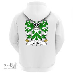 ScotsTee Shop Welsh Tomlyn (lord of Llanllywel, Montgomeryshire) Coat Of Arms Family Crest Welsh Hoodie Classic
