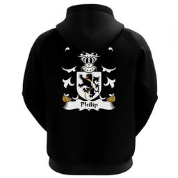 ScotsTee Shop Welsh Philip (AP MADOG AB IEUAN) Coat Of Arms Family Crest Welsh Hoodie Classic