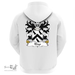ScotsTee Shop Welsh Rhys (AP Sir GRUFFUDD) Coat Of Arms Family Crest Welsh Hoodie Classic