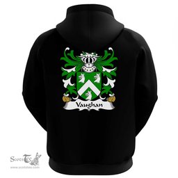 ScotsTee Shop Welsh Vaughan (of Cardiganshire) Coat Of Arms Family Crest Welsh Hoodie Classic