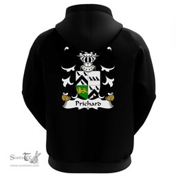 ScotsTee Shop Welsh Prichard (Parson of Denbighshire) Coat Of Arms Family Crest Welsh Hoodie Classic
