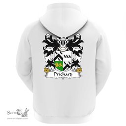 ScotsTee Shop Welsh Prichard (Parson of Denbighshire) Coat Of Arms Family Crest Welsh Hoodie Classic
