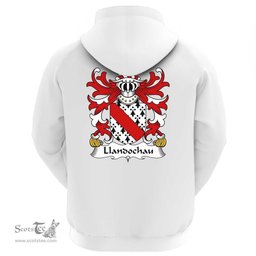 ScotsTee Shop Welsh Llandochau (or Wallis, Walsh, Welsh, lords of Llandough) Coat Of Arms Family Crest Welsh Hoodie Classic