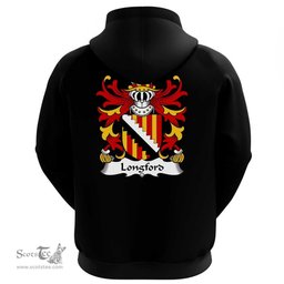 ScotsTee Shop Welsh Longford (of Pembrokeshire) Coat Of Arms Family Crest Welsh Hoodie Classic