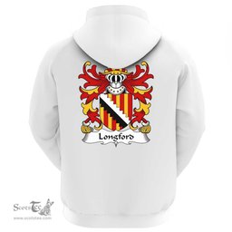 ScotsTee Shop Welsh Longford (of Pembrokeshire) Coat Of Arms Family Crest Welsh Hoodie Classic