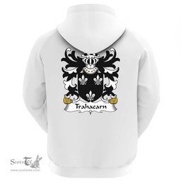 ScotsTee Shop Welsh Trahaearn (AP CARADOG, King of Gwynedd) Coat Of Arms Family Crest Welsh Hoodie Classic