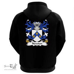 ScotsTee Shop Welsh Newton (alias Cradock) Coat Of Arms Family Crest Welsh Hoodie Classic