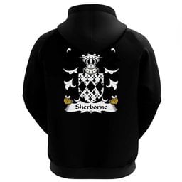 ScotsTee Shop Welsh Sherborne (of Pembrokeshire) Coat Of Arms Family Crest Welsh Hoodie Classic