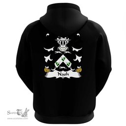 ScotsTee Shop Welsh Nash (of Nash, Pembrokeshire) Coat Of Arms Family Crest Welsh Hoodie Classic