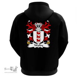 ScotsTee Shop Welsh Walby (of Breconshire) Coat Of Arms Family Crest Welsh Hoodie Classic