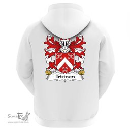 ScotsTee Shop Welsh Tristram (OR TRYSTAN) Coat Of Arms Family Crest Welsh Hoodie Classic