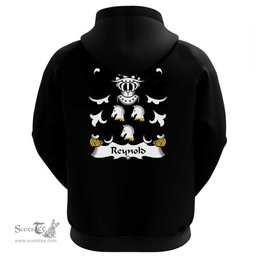 ScotsTee Shop Welsh Reynold (of Bishop s Castle, Shropshire) Coat Of Arms Family Crest Welsh Hoodie Classic