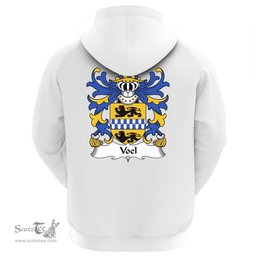 ScotsTee Shop Welsh Voel (of Haverfordwest, Pembrokeshire) Coat Of Arms Family Crest Welsh Hoodie Classic